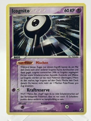 Icognito Holo - EX Verborgene Mächte - L/28 - Pokemon Karte - Deutsch - Bild 1 von 2