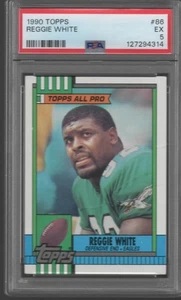 1990 Topps #86 Reggie White PSA 5 - Bild 1 von 2