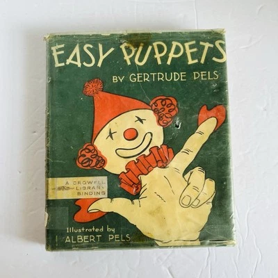 Vintage "Easy puppets: Making and using hand puppets" Gertrude Pels 1951 Crafts - Image 1 of 4
