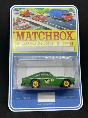 Matchbox Lesney 75 BP Racing Ferrari Berlinetta Lusso. Restored Blister Pack. - Image 1 of 4