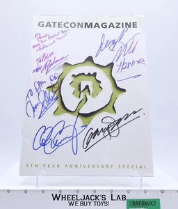 Gatecon Magazine 5th Anniversary 2004 Stargate CAST SIGNED 14 Autographs - Picture 1 of 6