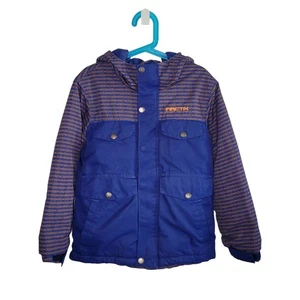 Arctix Kids XS 6/7 Slalom Insulated Snow Ski Winter Jacket Blue & Orange 83903 - Picture 1 of 13