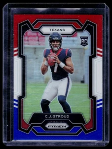 2023 Panini Prizm #339 C.J. Stroud Red White and Blue - Picture 1 of 2