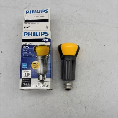 Philips Ambient Led Light Model 9290002426 1100 Lumens 15W A21 2700k 25k Hrs - Image 1 of 4