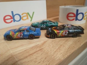 Lot of 3 Racing Champions NASCAR 1/64 Diecast #46 Dallenbach #42 Nemechek X 2 - Bild 1 von 13