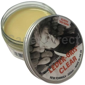 Cera original de cuero gris, transparente - Imagen 1 de 2
