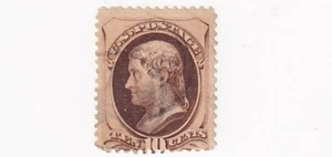 SELLO US SCOTT 209 1882 "Jefferson" 10 centavos usado - R - Imagen 1 de 1