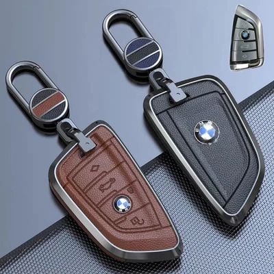 Funda de cuero para llavero BMW 3 4 5 6 7 Series X3 X5 M4 M5 X6 530 Foto 1 de 4