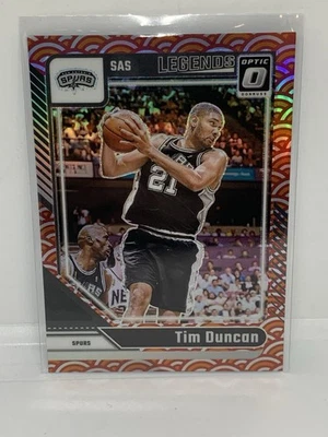 Fotón Donruss Optic Tim Duncan Legends SSP #248 Spurs 2024-25 Foto 1 de 2