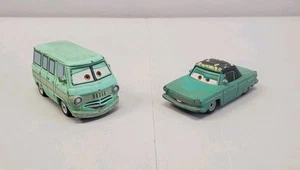 Disney Pixar CARS Story Tellers Dusty Rusty Diecast Car Van Rusteze - Picture 1 of 8