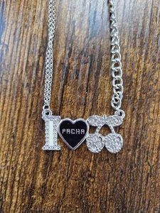 Pacha Necklace Crystal Detail "I Love Pacha" - Picture 1 of 4