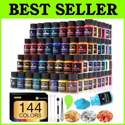 High-Density Mica Powder - 144 Colors - Candle Making, Resin - Image 1 of 4