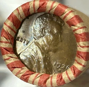 Unsearched Olde Estate Wheat Penny Roll-1936 S Uncirculated Wheat Cent End - Picture 1 of 2
