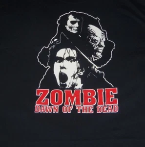 George A. Romero - Zombie Dawn Of The Dead Horror Movie Shirt  - Picture 1 of 2