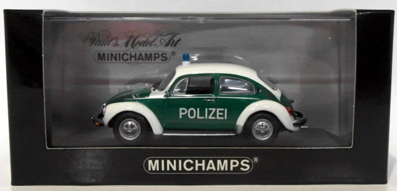 Minichamps 1/43 Scale Diecast 430 055190 - 1972 VW 1303 - Polizei - Image 1 of 3