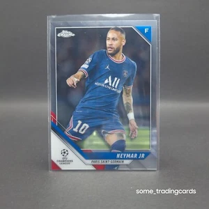 Topps Chrome UCL 2021/22 50 Neymar Jr Paris Saint-Germain - Bild 1 von 2