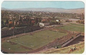 Cartolina Scarsa Università Montana Grizzlies Dornblaser Campo Stadio Calcio - Foto 1 di 2