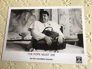 Robbie Coltrane photo press promo The Pope Must Die movie - Picture 1 of 1