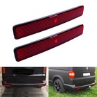 For VW T5 Transporter Caravelle 03-11 Rear Bumper Reflector Light Cover Red Lens