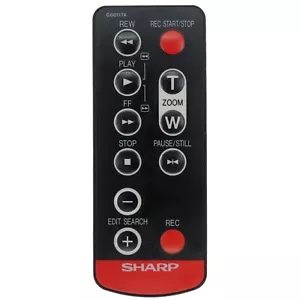 Sharp G0011TA telecomando videocamera originale di fabbrica per Sharp VL-N1U - Foto 1 di 4
