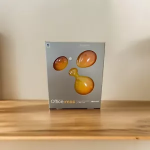New RARE Microsoft Office: Mac v. X for OS X Requires Mac OS X Academic Apple - Picture 1 of 5