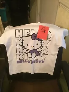 KIDS HELLO KITTY T SHIRT AGES 9-10 BIRTHDAY CHRISTMAS - Picture 1 of 1