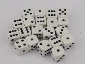 GW WARHAMMER 40K 12MM D6 DICE X 20. VERDE 247 - Imagen 1 de 1