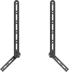 Sound Bar Mount Bracket, for Mounting above or under TV with Adjustable - Picture 1 of 10