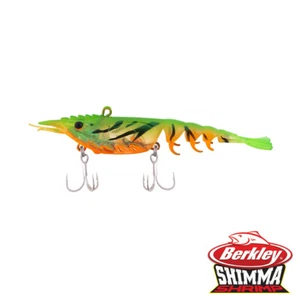 Berkley 2021 Shimma Shrimp 100mm Soft Vibe Fishing Lure - Choose Colour BRAND NE - Picture 1 of 55