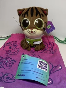 Makeship Chocolatier Mocha Plush Princess Honeybelle Cat Chef Youtube Rare 1/241 - Picture 1 of 9