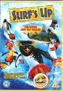 Surf's Up- Shia LaBeouf - Kids DVD - PG Rated - Animated Movie, Very Good - Picture 1 of 2
