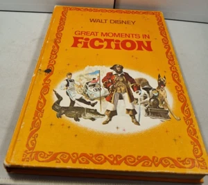 Walt Disney Great Moments in Fiction (Hardcover, 1970) – Vintage Illustrated - Bild 1 von 10