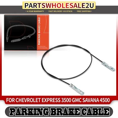Intermediate Parking Brake Cable for Chevrolet Express 3500 4500 GMC Savana 4500 - Image 1 of 4