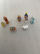 French Feves/Beans Miniature  Figurines for Cake or Dolls House. Nativity Scene