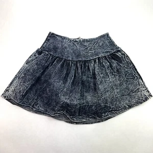 Love Culture "Vintage 90's Style" Denim Blue Mini Skirt Youth Girls Size M - Picture 1 of 9