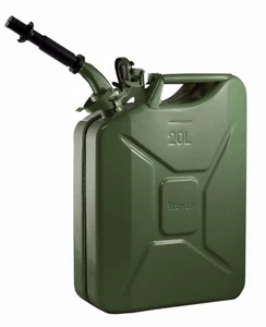 Wavian Original Authentic NATO Rover Jerry Can and Spout Gas Can 20L OD Green - Picture 1 of 1