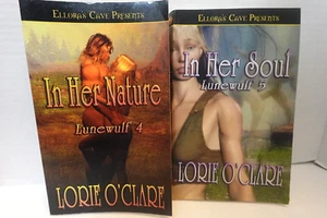 Elloras Höhle - Lunewulf 4 & 5 Erotik Fantasy Roman Taschenbücher - Bild 1 von 7