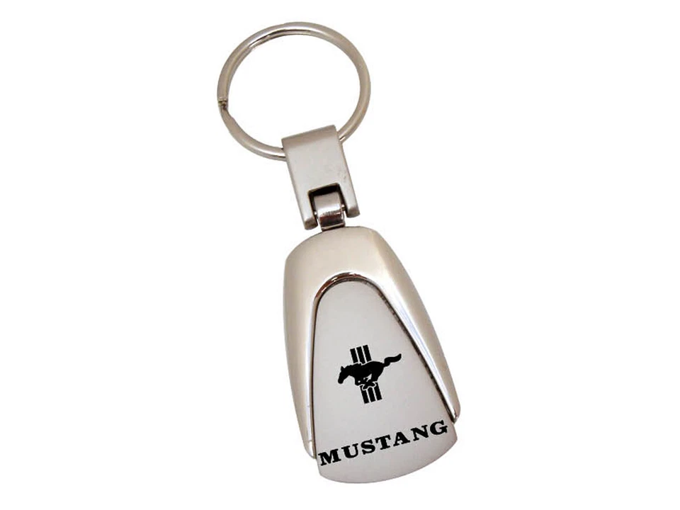Tri-bar Mustang Key Ring New for 1965 1966 1967 1968 1969 1970 1971 72 73 289 GT - Image 1 of 1