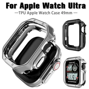 For Apple Watch Ultra 2 49mm iWatch Series 9 8 7 6 5 4 SE Rugged TPU Case Cover - Picture 1 of 18