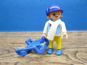 Mädchen mit Schlitten City Puppenhaus Figur Kind Playmobil PF1543 - Bild 1 von 1