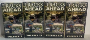 Pentrex..VHS..Railroad Tapes..Tracks Ahead..Vol I,II, III,IV - Picture 1 of 5