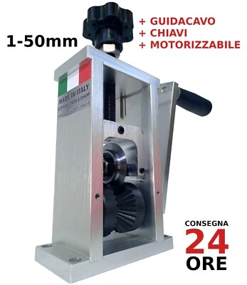 MACCHINA SPELAFILI SPELLACAVI SPELACAVI SGUAINACAVI RECUPERO RAME SPELLAFILI - Immagine 1 di 4