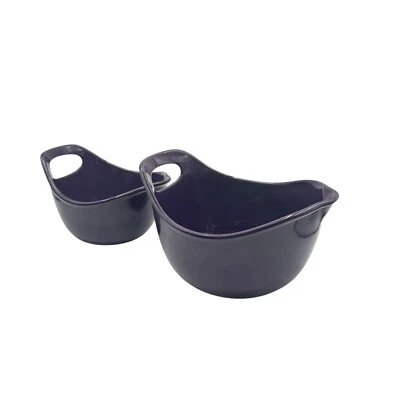 Rachel Ray 1 & 2 QT with handles and spouts PLUM EGGPLANT color Read* - Image 1 of 4