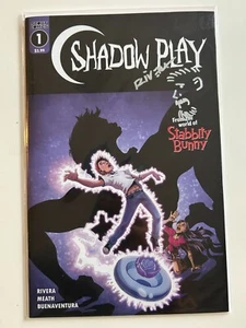 STABBITY BUNNY - SHADOW PLAY #1 NM SIGNIERT UND BEMERKT RICHARD RIVERA - Bild 1 von 1