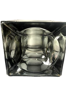 Vintage Multiple Reflections Glass Candle Holder Made of 5 Ashtrays - Picture 1 of 4