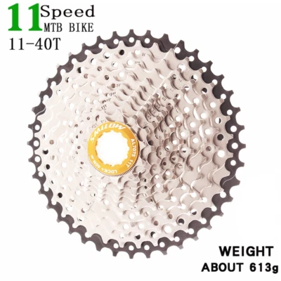 Bicicleta MTB 11 velocidades casete rueda libre piñón bicicleta de montaña 11-40T volante Foto 1 de 4