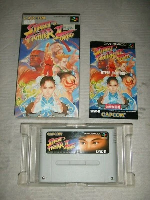 STREET FIGHTER II TURBO With Box Nintendo Super Family computer SFC SNES 135 - Image 1 of 4