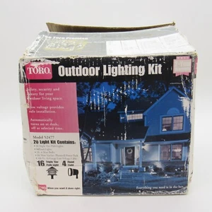 Toro Outdoor 20 Lighting Kit Low Voltage Landscape 16 Path Lights 4 Flood 52477 - Picture 1 of 4
