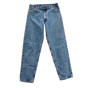 Vintage Levi's 550 Jeans Mens 34 x 31 Blue Relaxed Fit Tapered Leg High USA Made - Picture 1 of 10