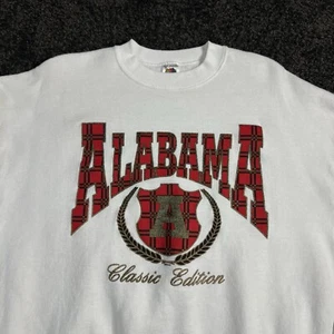 Vintage Alabama University Crewneck Sweatshirt Large 23x27 - Picture 1 of 9